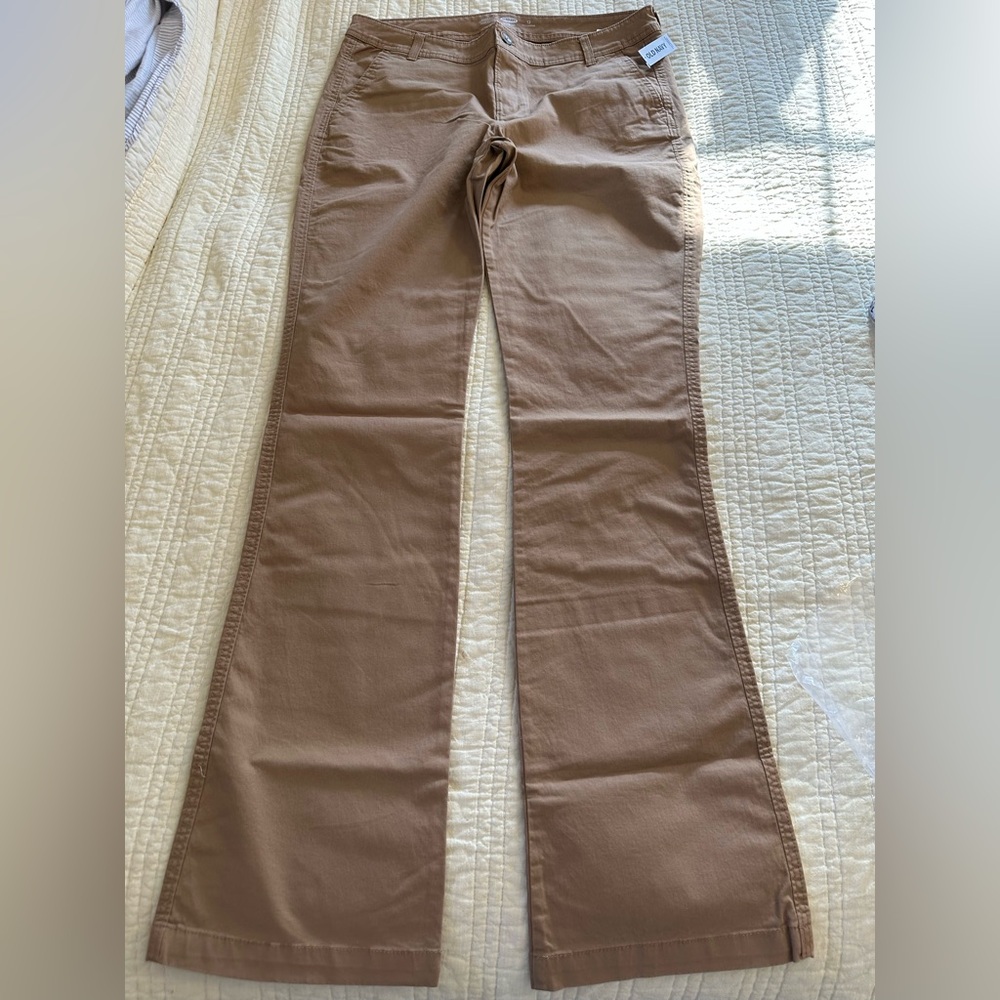 Old Navy Women's Tan Leg Jeans 12 Tall New